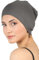 Deresina Headwear Schlafmütze, Chemo Kopfbedeckung (Holzkohle)