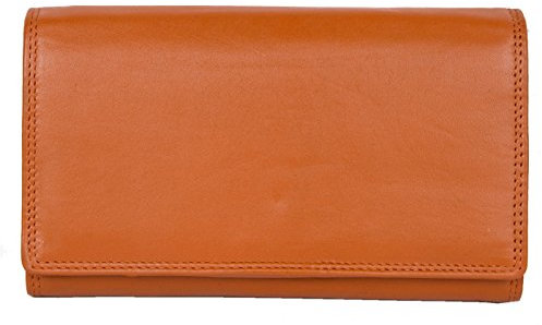 Damen Orange Schöne Qualität Brieftasche HMT