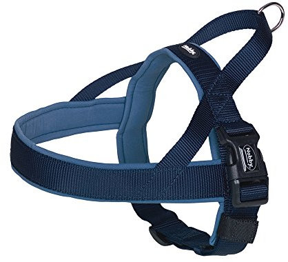 Nobby Norwegergeschirr Classic Preno, blau / blau L: 68-85 cm + 54 cm, B: 40/45 mm, 1 Stück