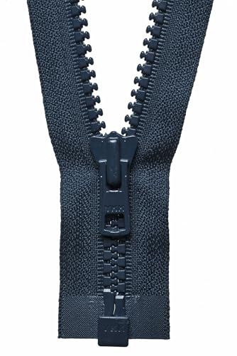 YKK Open Ended Zip, No. 560 Dark Navy, 76 cm Length