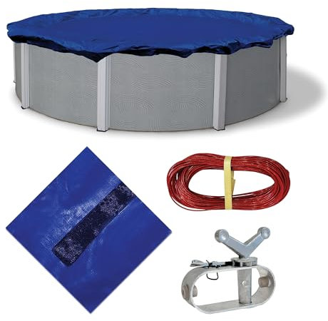Blue Wave Gold 15-Year 15-ft Round Above Ground Pool Winter Cover