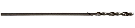 wolfcraft 3 brocas para metal de HSS rectificadas, Ø 1 mm I 7541010 I Para taladrar materiales duros
