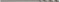 wolfcraft 7541010 - Lot de 3 Forets à Métaux HSS Meulés - Diamètre 1 mm - Longueur Totale 34 mm