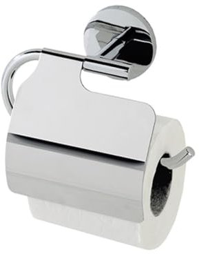 FERIDRAS Bora Toilettenpapierhalter, Chrom, 6.5 x 15 x 20.5 cm