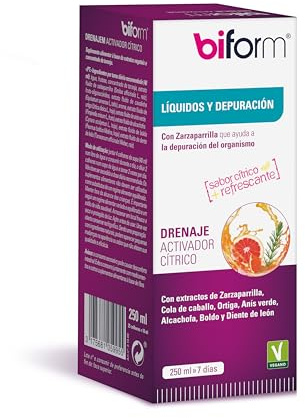 DIETISA BIFORM DRENAJE ACTIVADOR citrico sin Fucus 250ml.