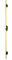 YALE 03010104 Cerradura Seguridad 8922-fa/ylhs-6/80 Cerradero Corto, Multicolor