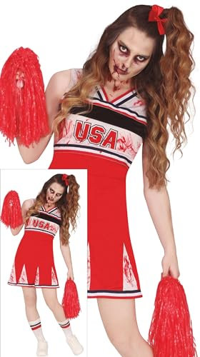 Déguisement Pom Pom Girl Zombie pour Femme M