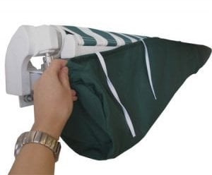 2.5m Awning Rain Cover - Plain Green