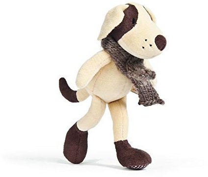 Ragtales RT703 Percy Dog Ragtags 8 Soft Toy (20cm), Brown, 703