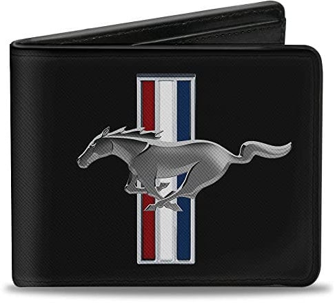 Buckle-Down Men's Bi-Fold Wallet, Multicolor, 4.0 x 3.5