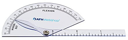Winkelmesser | Goniometer aus Kunststoff, Länge: 13 cm