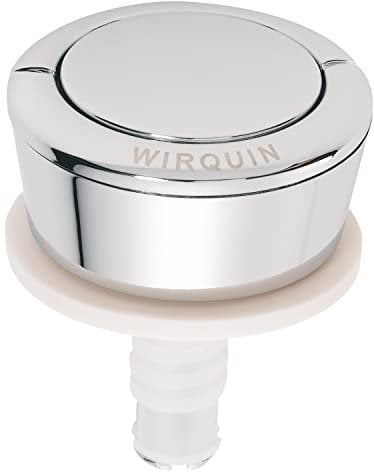 Wirquin 19007001 Jollyflush 19007001-Pulsador para Inodoro Cromado