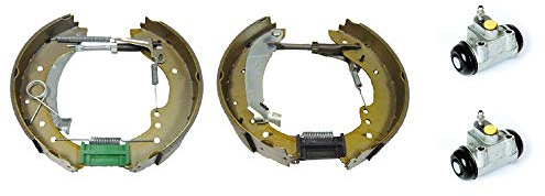 BREMBO Bremsbackensatz K23035 | Kompatibel mit: CITROËN JUMPER I Bus, JUMPER I Kasten, JUMPER I Pritsche/Fahrgestell, FIAT DUCATO Bus, DUCATO Kasten