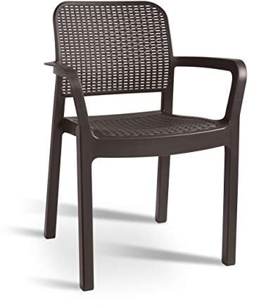 Keter samanna – Gartenstuhl Stuhl, Braun