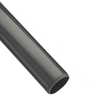 EXCOLO PVC Rohr 1 m (Ø 50 mm) – Graues Kunststoffrohr für Sanitär, Abwasser & Installation – Hochwertiges Polyvinylchlorid Rohr – Druckfest, langlebig & passgenau – Nur Rohr