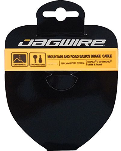 Jagwire Basics Zincato, Cavo Freno Unisex-Adulto, Argento, Taglia Unica