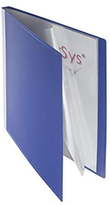 keine Marke 25004-40 Sichtbücher, 40 Hüllen, blau