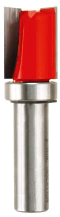 Freud Lagerbündiger Trimm-Bit, ideal zum Trimmen von Laminaten und Musterfräsen, 1/2 Zoll Durchmesser, 1/2 Zoll-Schaft, 8,9 cm Gesamtlänge, 50-116