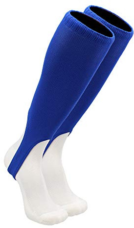 Ciudad gemela sólido estribo calcetines 7 , Large, Royal