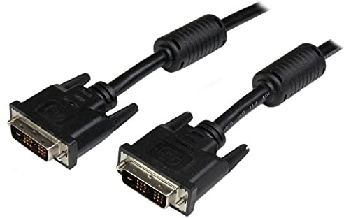 StarTech.com 1m DVI-D Single Link Cable - M/M DVI-D Monitor Cable - DVI-D 1920x1200 Cable - Video Monitor Cable M/M - Black 1 meter (DVIDSMM1M)