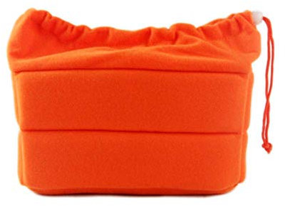 DRF Kameratasche Einsatz für Rucksack DSLR Kamera Schutztasche Stoßfest BG168 (Orange)