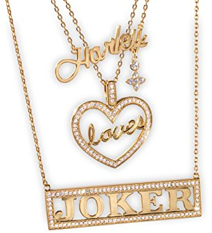 Noble Collections 53203 Harley Loves Joker Collier-Set