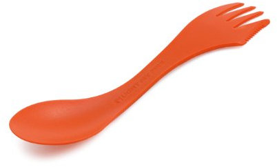 Light my Fire original Spork O, Die Klassische Messer-Gabel-löffel-Kombination, orange, One Size