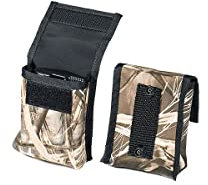 LensCoat 2-Battery Pouch Camouflage Camera Battery Holder for Pro DSLR (Realtree Max4 HD) lenscoat