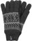 ICEWEAR Gefütterte Norweger-Wollhandschuhe in Grau, One Size, für Erwachsene Männer