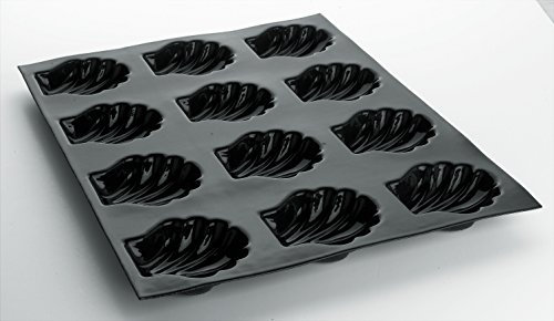 Coquilles saint-jacques professionnelles 600 x 400 mm, à 24 Empreintes L 80 x lg 75 x H 20 mm