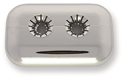 acquastilla 117141 Rosette doppelt aufklappbar Chrom