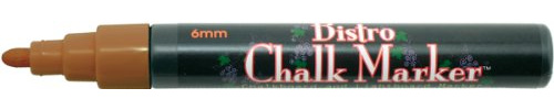 Uchida Bistro Chalk Marker 6mm Bullet Tip-Brown