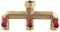 Nez de robinet droit sélecteur 3 sorties vannes mâle 20 x 27 | Boutté 2161421 NR20