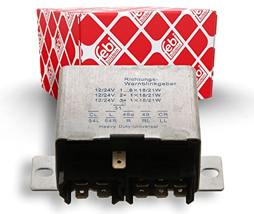 febi bilstein 35875 Blinkrelais, 1 Stück | 35875, Warnblinkrelais