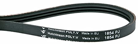 Hutchinson 1854PJ3 Courroie trapézoïdale nervurée pour sèche-linge Ariston Indesit C00901048 Whirlpool 482000090162