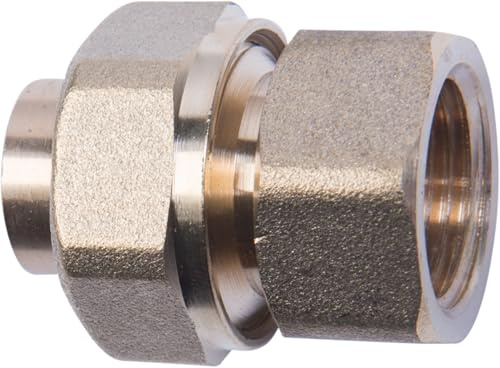 Cornat de soldadura, rosca interior de, 1, 1 manguito con sellado cónico, a 22 mm, B 3/4zoll IG, 1 pieza, rotguss, t5340g2234