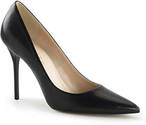 Pleaser CLASSIQUE-20 Damen Pumps, Schwarz (Blk Pu), 35 EU