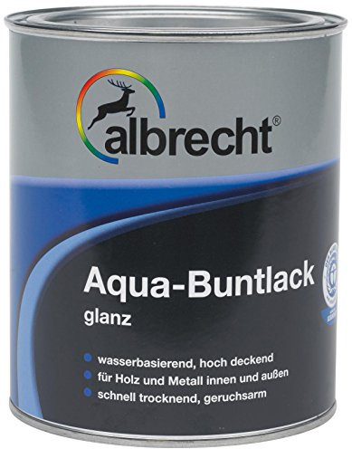 Albrecht Aqua-Buntlack glanz RAL 8011 2,5 L, braun, 3400505900801102500