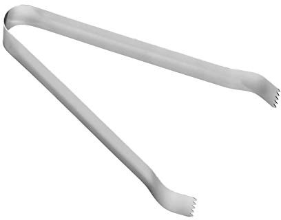 Rink Drink Stainless Steel Ice / Sweet Tong - 16cm - Pack of 6