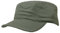 Unisex Mütze Army Destroyed Cap Fidel Castro Kuba Style Fullcap im Military Cadet Camouflage (Green)