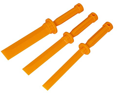 Lisle 81200 Plastic Chisel Scraper Set, One Size, Factory
