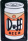Blechschild The Simpsons Duff Bier 20 x 30 cm Reklame Retro Blech 866