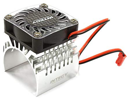Integy RC Model 40x40mm High Speed Cooling Fan+Heatsink Mount Designed for 40mm O.D. Motor