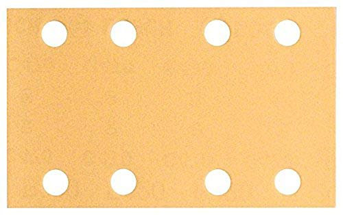 Bosch Professional Pro Schleifblatt für Schwingschleifer Holz und Farbe Best for Wood an Paint (10 Stück, Körnung 120, C470), 2608607232
