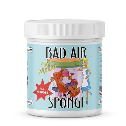 The ORIGINAL Bad Air Sponge Odor Absorbing Neutralant, 14oz(Packaging May Vary)