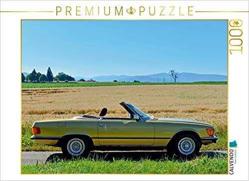 CALVENDO Puzzle EIN Motiv aus dem Kalender Mercedes SL W107 - EIN Klassiker | 1000 Teile Lege-Größe 64 x 48 cm Foto-Puzzle für glückliche Stunden