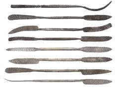 Speckstein-Set Werkzeug - Raspel 20 cm lang