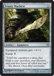 Magic The Gathering - Trusty Machete - Machete Affidabile - Zendikar