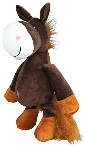 Trixie Plüsch-Pferd, Hundespielzeug, 32 cm