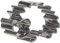 Staedter 188044 Stainless Steel Hedgehog Shape Cookie Cutter - Silver, 4.5 x 3.5 x 2 cm